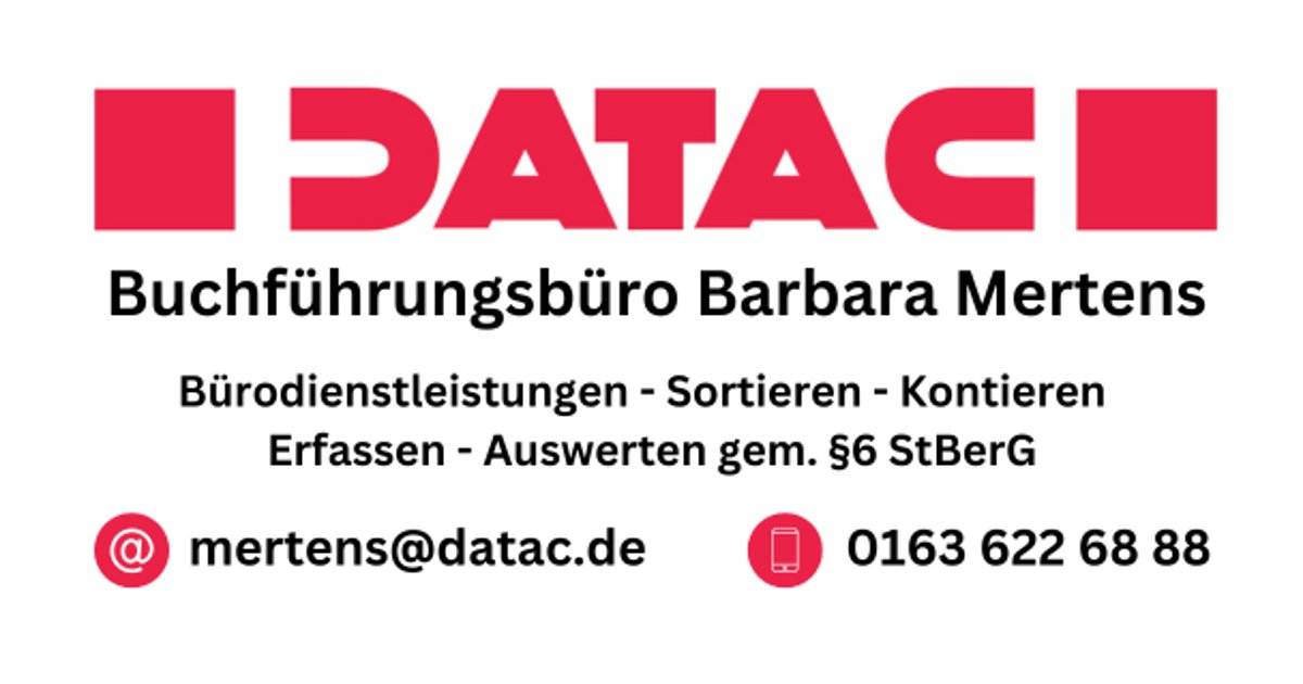 Business-Services: DATAC Buchführungsbüro Barbara Mertens | Startseite ...